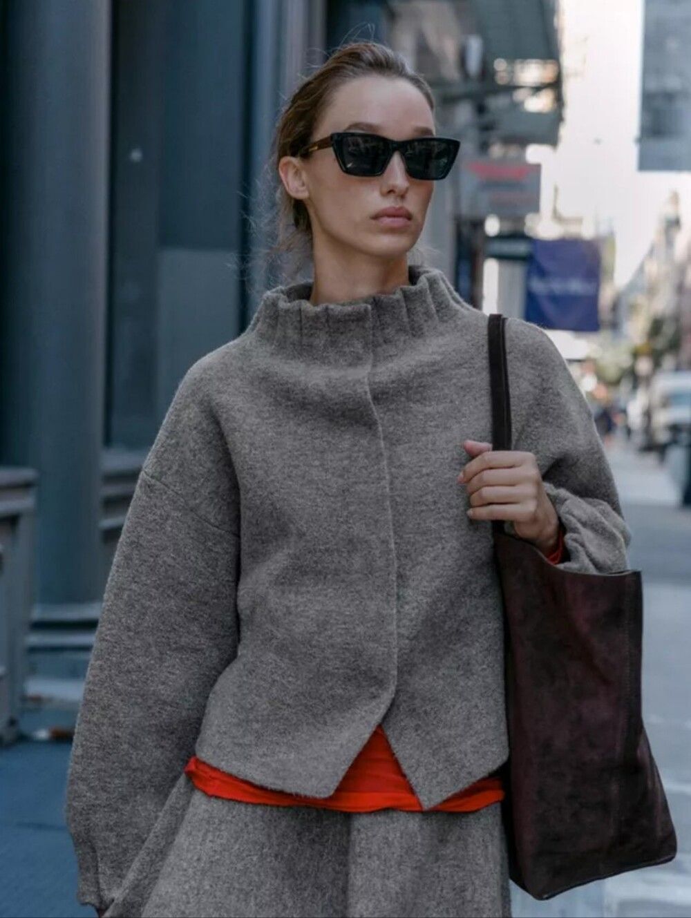ZARA KNIT BOMBER JACKET